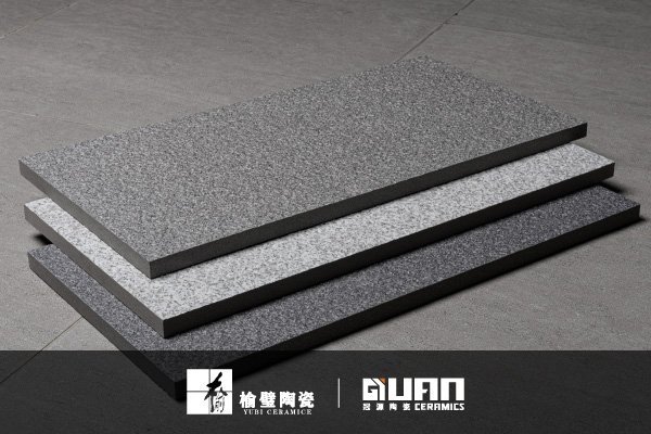Outdoor porcelain tile production workshop